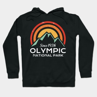 Olympic National Park Retro Hoodie